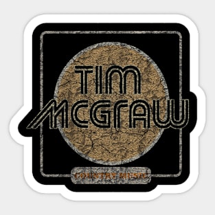 Tim McGraw design 8 Sticker